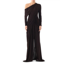 Jason Wu Collection One Shoulder Draped Gown MSRP $3295