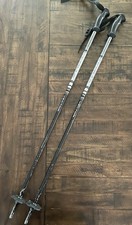 Kerma Vector Ski Poles Downhill Aluminum Poles Black