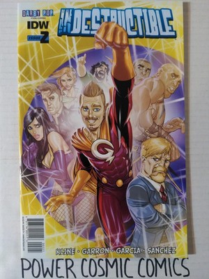 Indestructible #2 (IDW Jan 2014) NM Subscription Variant