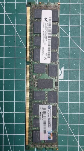1x Micron MT36JSF1G72PZ-1G4M1HF DDR3 Server-RAM Module 8GB PC3-10600R