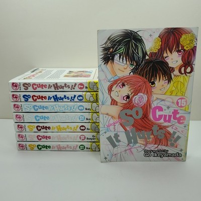 8x So Cute It Hurts!! ( Vol 5, 7-12, 15) English Manga Graphic Novels Set Lot