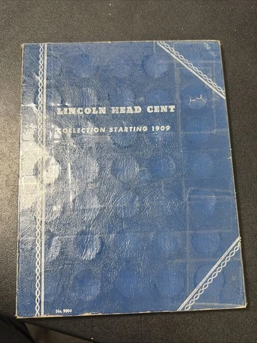Lincoln Cent Album 1909-1945 90 Coins 09 VDB 11 D 12 D 13 D 26 S 31 D