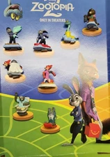 2025 Zootopia 2 McDonald’s Collectibles Complete Set (1-8)