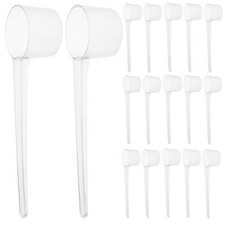 50 Pcs Reusable Plastic Coffee Measuring Spoons Powder Scoops Kitchen Use