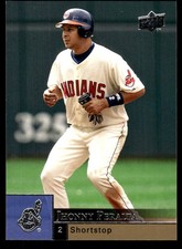 Jhonny Peralta 2009 Upper Deck #110 Indians MLB READ FREE SHIPPING AutographDen