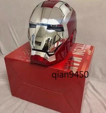 Iron Man US!!! Avengers MK5 Black Silver Black MK50 Helmet Voice Base New Cool