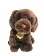 MIYONI TOTS By Aurora Chocolate Lab Labrador Retriever Puppy Dog Plush 7  