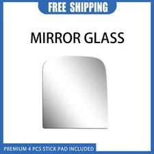 New Mirror Glass Fits 1996-2014 Gmc Yukon/Jimm Right Side Flat+Adhesive 4115