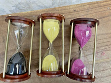 Gelb Schwarz Rosa 5 Minuten Sanduhr Timer Ide...