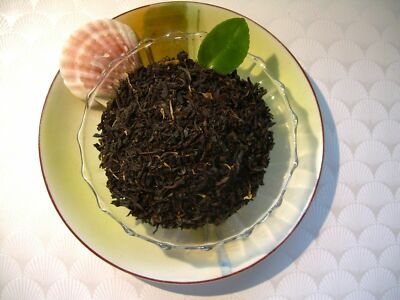 Tea Raspberry & Tangerine Aged Asian Black Tea Blend Pure Natural Flavors CB