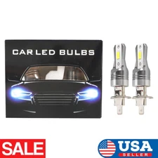 2x H1 LED Headlight Bulbs Conversion Kit High Low Beam 6500K Super Bright White
