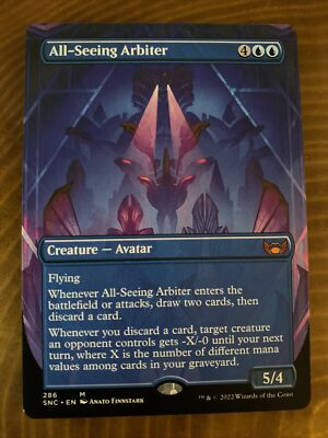 All-seeing Arbiter Magic The Gathering Full Art SNC286
