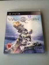 Vanquish PS3 PAL FACTORY SEALED LENTICULAR/HOLOGRAM SLEEVE IMMAC COND BLES00927