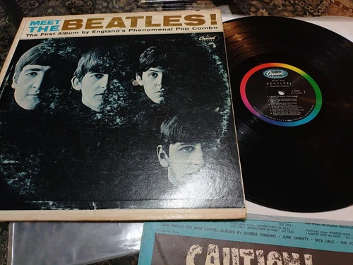 The Beatles Meet The Beatles T-2047 Capitol Original Vinyl LP VG+