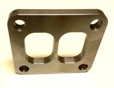 (1/2" THK) T4 Twin Scroll Divided Inlet Turbo Spacer Flange