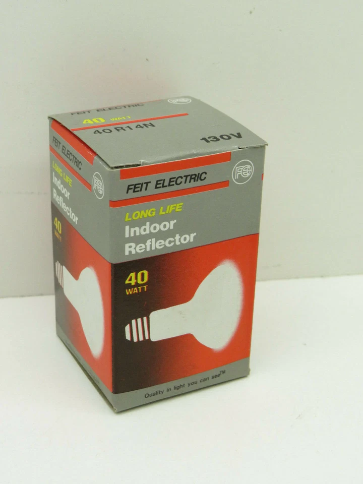 (4-Pack) Feit 40R14N 130V Appliance 40-Watt Lamp Light Bulb E17 Intermediate - Image 2 of 4