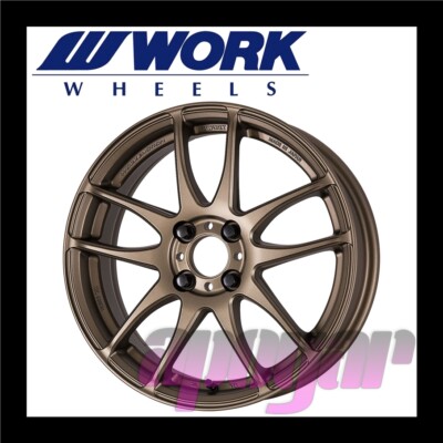 WORK EMOTION CR Kiwami WHEEL (1pcs) 16 inch 5.5J 45 4H 100 Ashed Titanium(AHG)