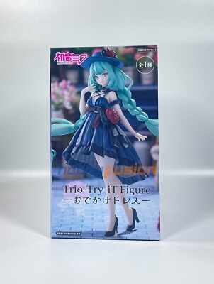 Hatsune Miku - Trio Try iT Figur - Odekake Kleid - FuRyu aus Japan