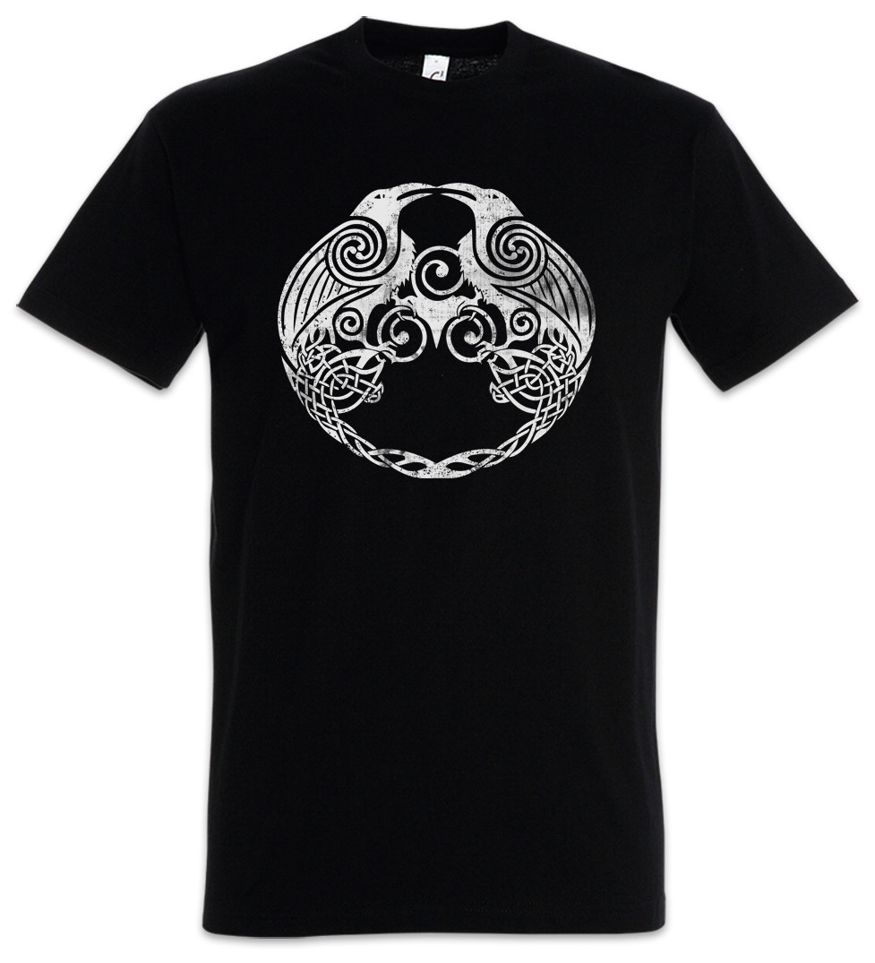 ALTRA T SHIRT HUGIN AND MUNIN II Odhin Odin Ravens und Raben dio tedesco