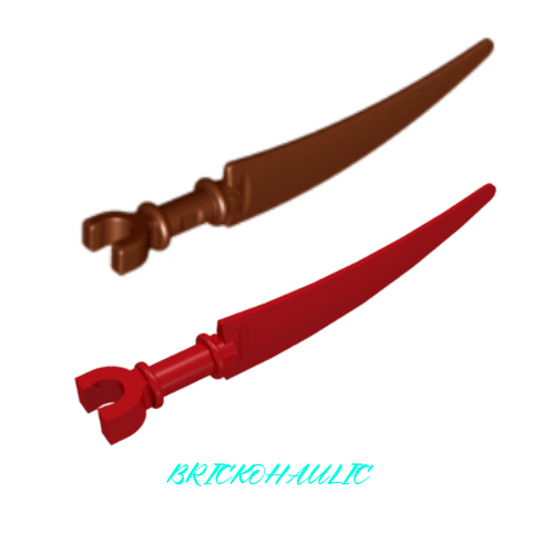 ゔ*様 〇シーズン、中古【SWORD】１０本セット【ACT-589/SPEEDE Lego Sword Scythe Blade with Clip Pommel Weapons Accessories Lot