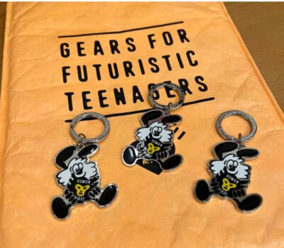 小物 HUMAN MADE VERDY EXCLUSIVE Vick Keyring Human Made X Verdy Vick Keyring Nigo Collectible Keychain
