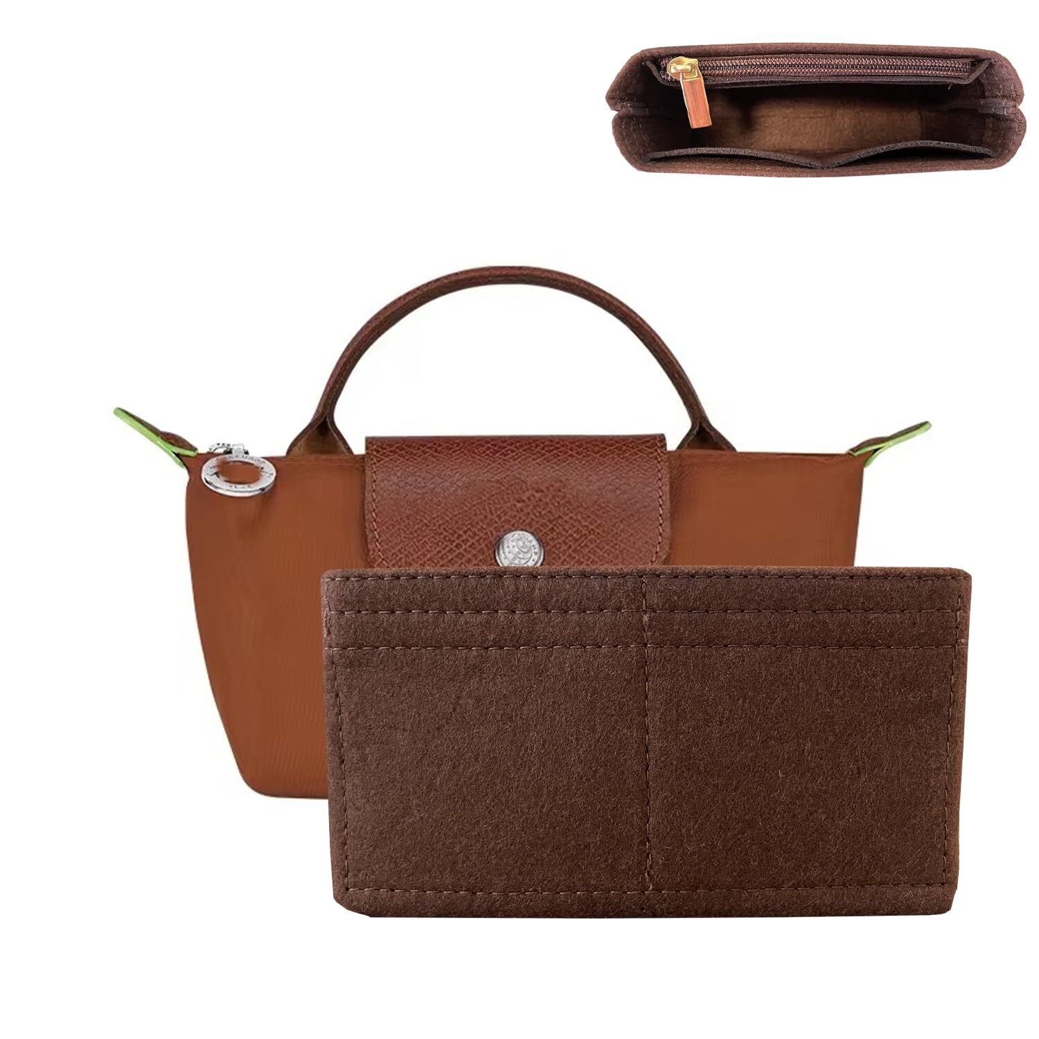 Compact Bag Organizer for Longchamp Small Handbags – Neat Storage Solution