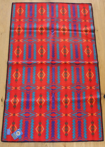 Vintage Pendleton Beaver State Wool Saddle Blanket Robe Throw Reverse 66x39 NWT - Picture 3 of 7