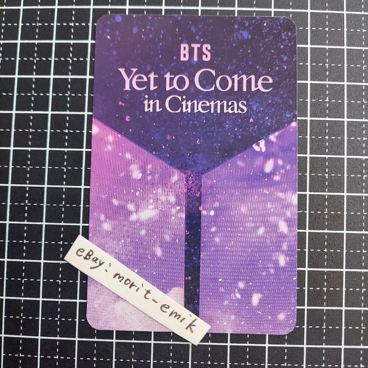 防弾少年団(BTS) - BTS 映画 Yet To Come 特典 韓国 ポラロイド ユンギ SUGA 防弾少年団(BTS) - BTS Yet to Come 映画 韓国 特典 ポラロイド