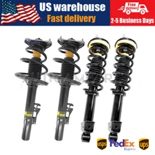 4Pcs Front Rear Shock Absorbers Assys w/O PASM Fit Porsche 911 996 99-05 2WD RWD