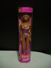 Vintage Barbie Hawaii Barbie Doll 1999 Mattel 24614 Bathing Suit - Beach New