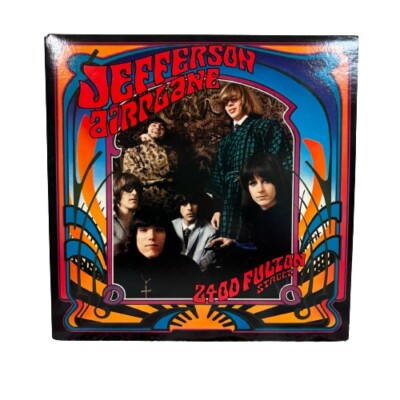 Jefferson Airplane 2400 Fulton Street Vinyl 1987 Double LP