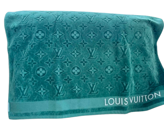 Louis Vuitton Beach Bath Towel Blanket Monogram green 96×152cm