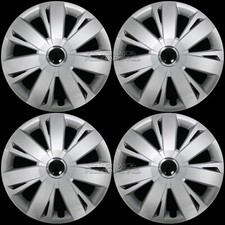 16 Set Of 4 Vw Jetta Beetle Wheel Covers Full Rim Hub Caps Fit R16 Steel Rims