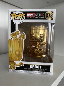 gold groot funko pop ebay