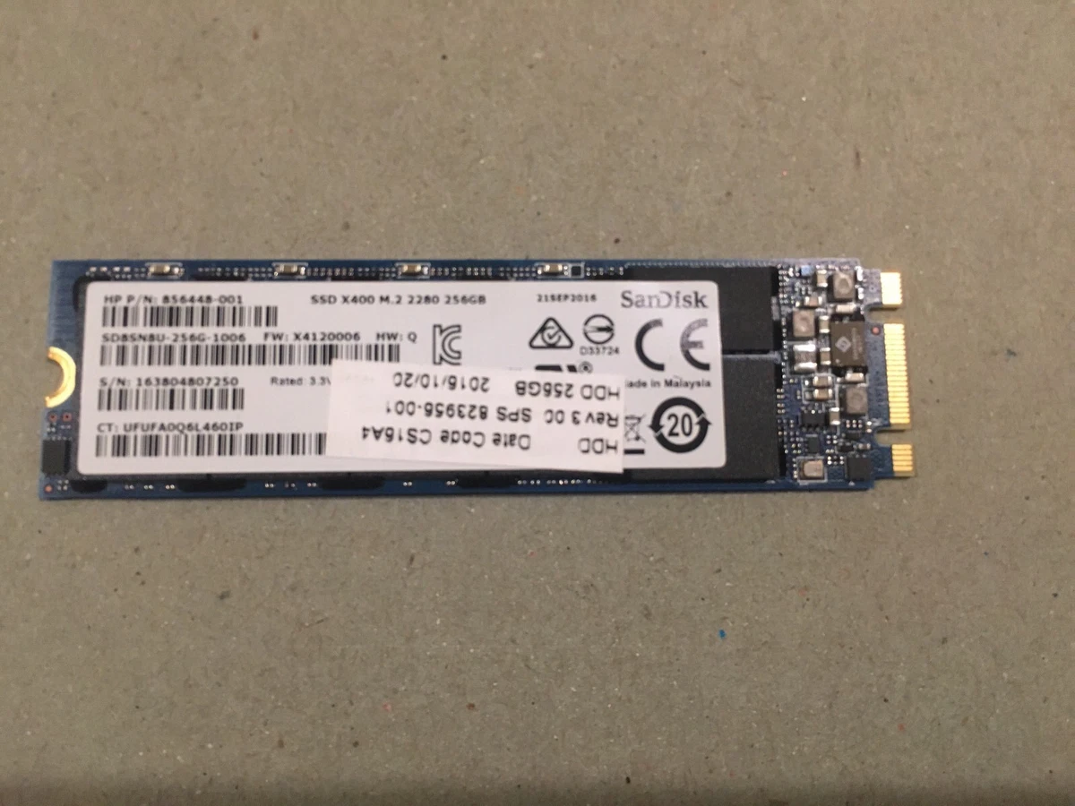HP M.2 Interface 256GB Solid State Drives for sale | eBay