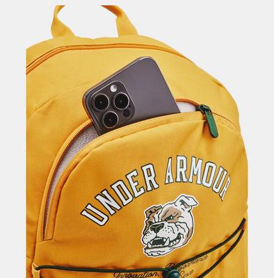 Under Armour UA Hustle Sports Backpack Golden Yellow/White #200140 NEW Under Armour UA Hustle Sport 3S Backpack Excel Prime  main image 2