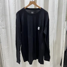 HUF Pocket Checkered Logo Long Sleeve Shirt - Purchased in Tokyo