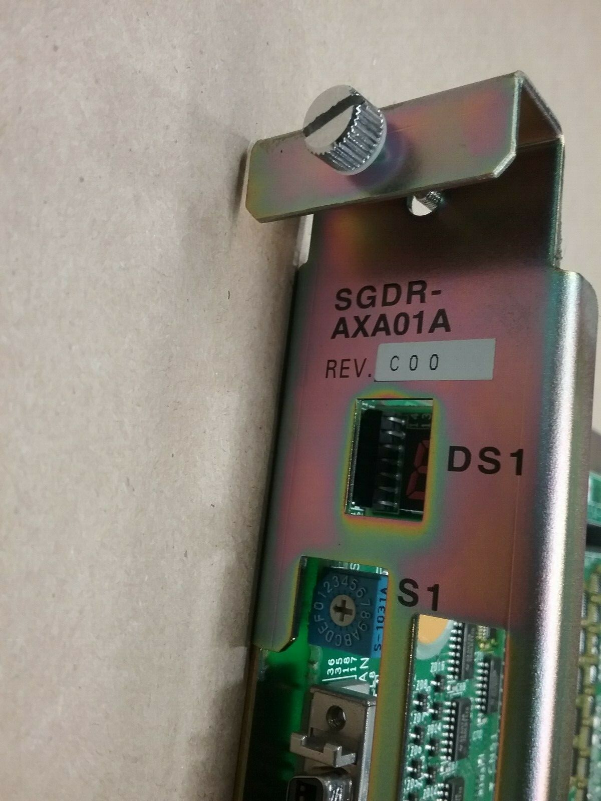 Yaskawa SGDR-AXA01A Motoman Robot NX100 Rev C00 Servo Control Axis ...