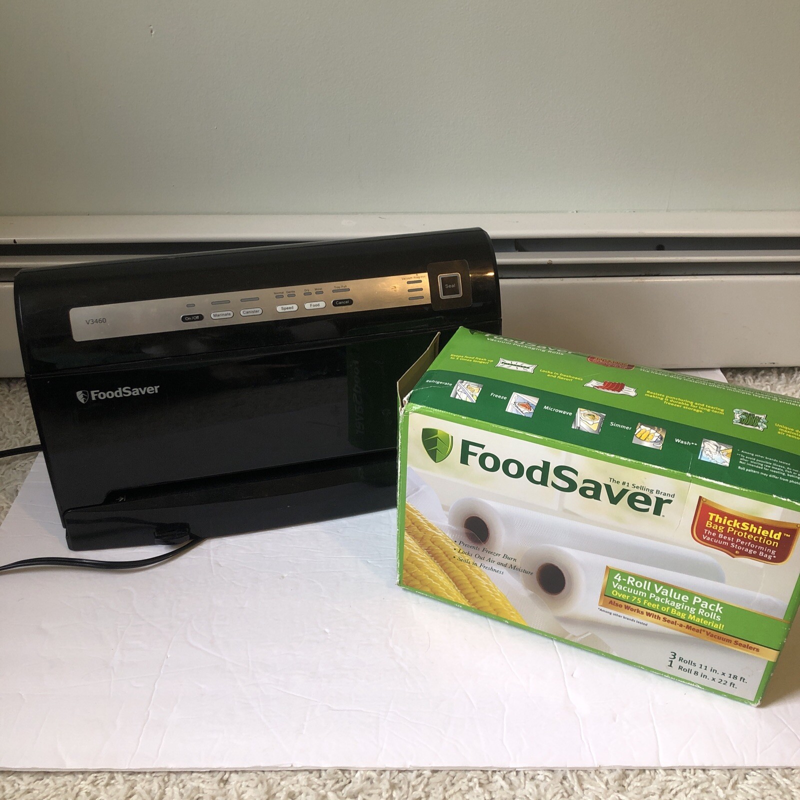 how to use foodsaver v3460
