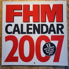 FHM Magazine Calendar 2007 (BB005) Keeley Hazell Abbey Clancy Victoria Silvstedt