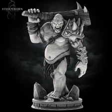 Mountain Troll by Stormborn Collectibles | D&D | DnD | Print on Demand |
