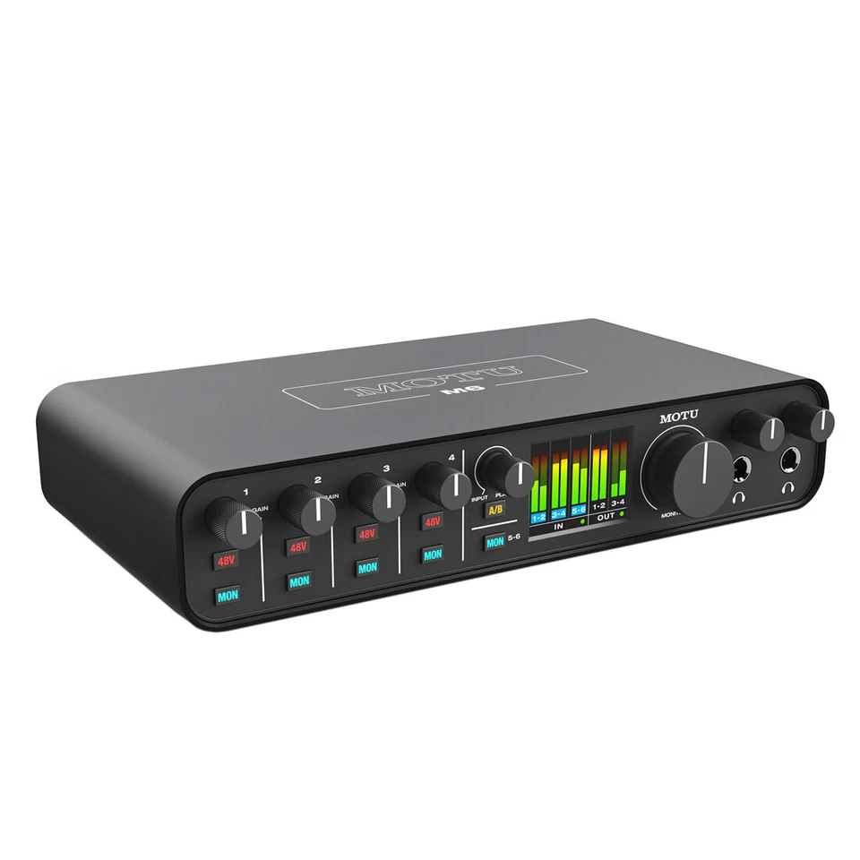 Motu M6 6-Kanal USB-Audio-Interface + keepdrum Kopfhörer - Bild 3 von 4
