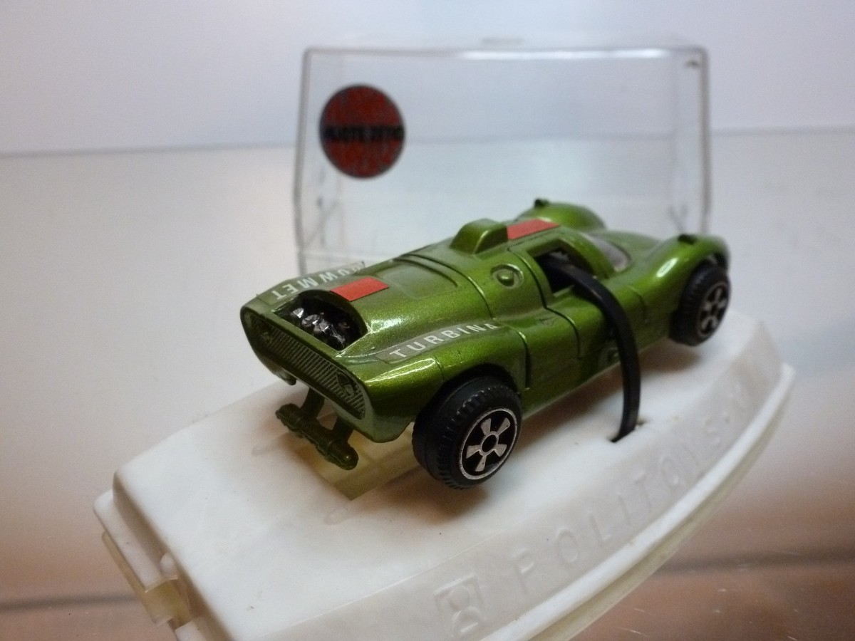 POLITOYS M 10 HOWMET TX - GREEN METALLIC 1:43 - GOOD CONDITION IN