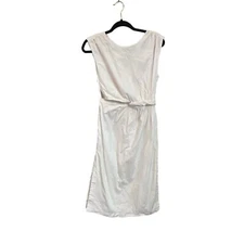 Love, Whit White Cut Out Sheath size S white midi dress