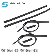 Lh Rh For Toyota 08-13 Highlander Center Roof Drip Side Finish Molding Us