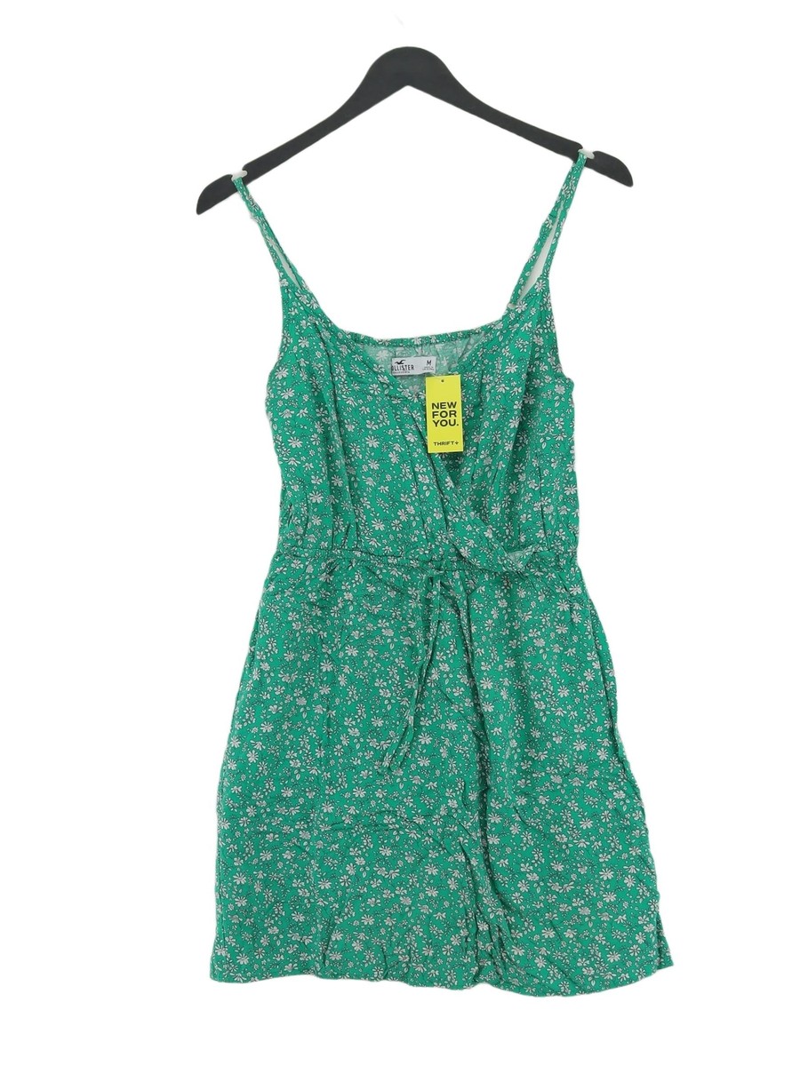 hollister midi wrap dress