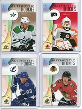 2024-25 UD SP Game Used Authentic Rookies ** You Pick ** Base Red Gold #/149