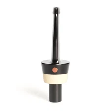 Acrylic Straight Saddle Mouthpiece Stem Fit 9mm Tobacco Pipe Specialized Bit