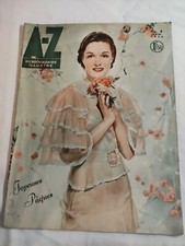 N13 Hebdomadaire Illustré A-Z N°4 / 12 avril 1936 joyeux Pâques, William Powell