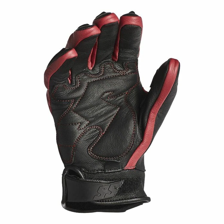Luvas femininas Speed and Strength Pixie couro motocicleta preto/marrom pequeno - 2XL - Imagem 2 de 2